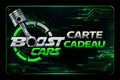 Carte cadeau Boost Cars