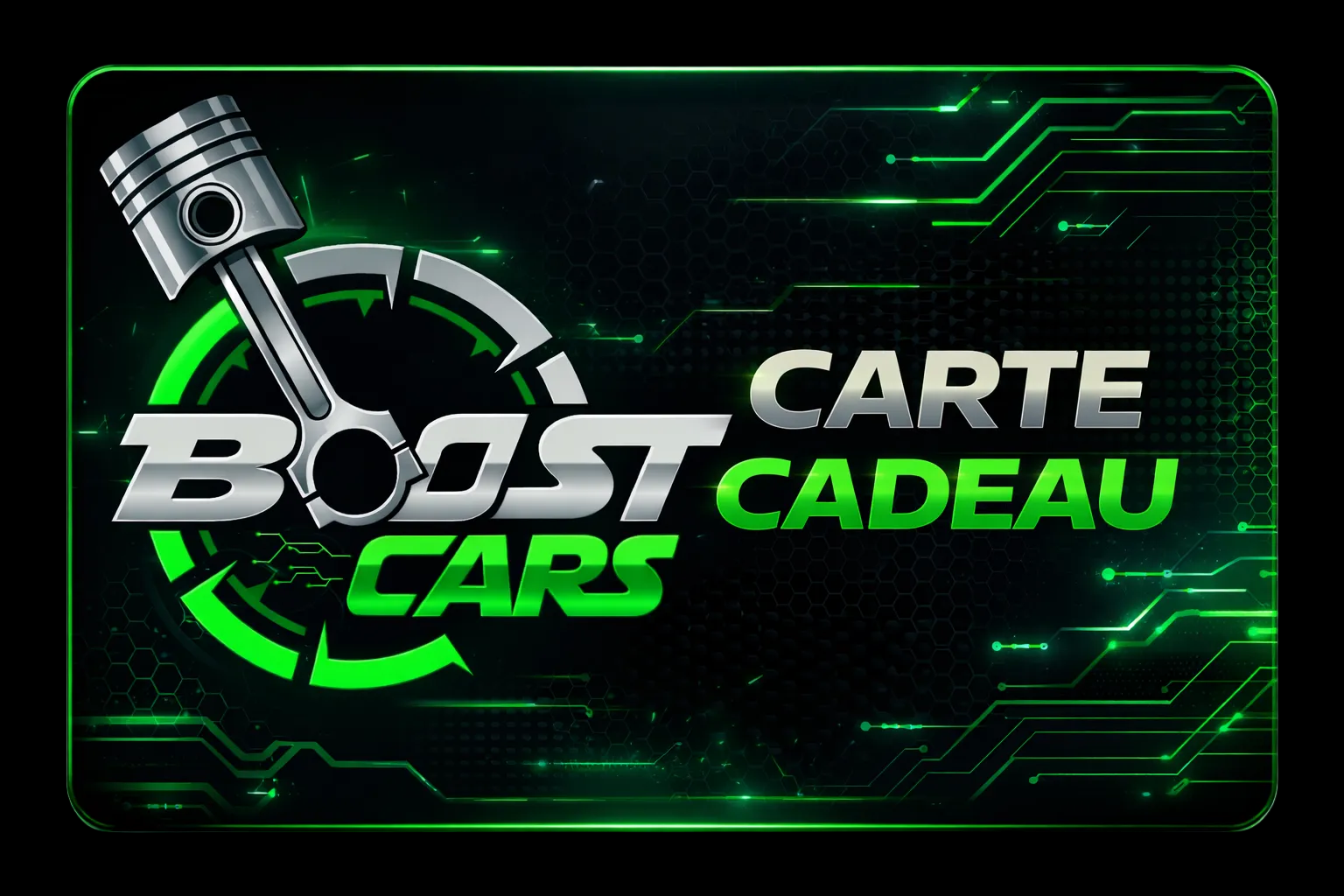 Carte cadeau Boost Cars